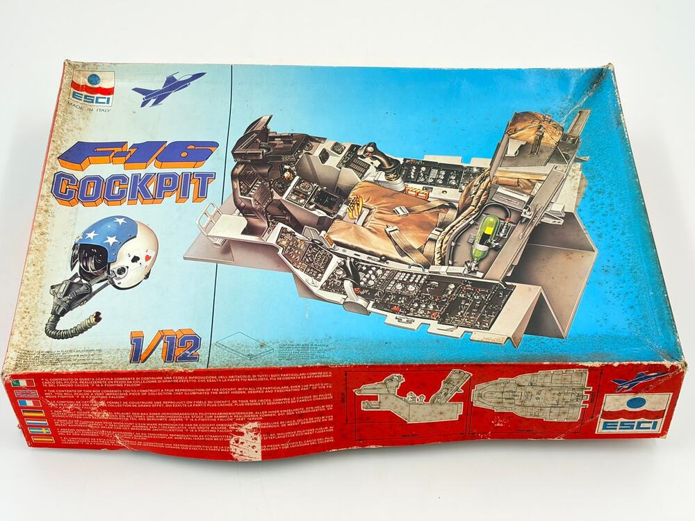 Esci brand   F16 Cockpit  Model Kit